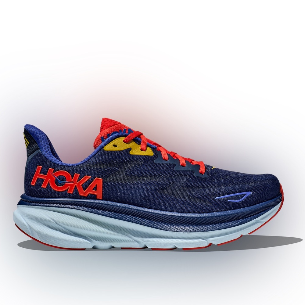 HOKA Clifton 9 Men’s Size 11.5 – Bellwether Blue / Dazzling Blue